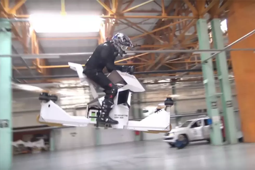 Fly Into The Future With a Personal Hoverbike