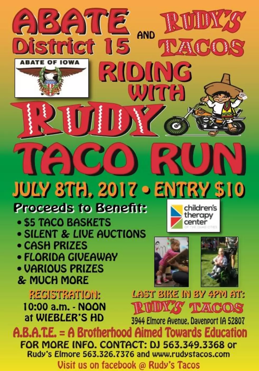 Taco Run on Saturday!