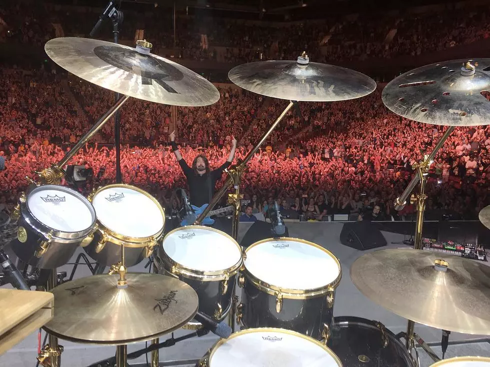 Foo Fighters Bring Fan On Stage To Play Drums