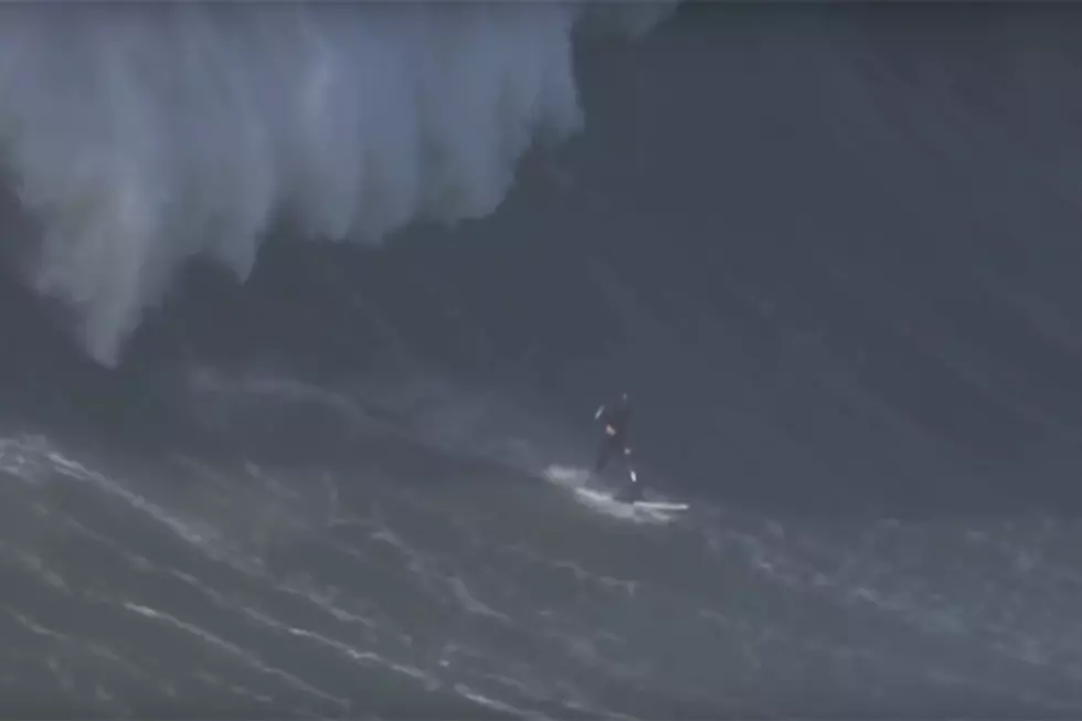 Surfer Suffers Broken Back After Giant Wipeout