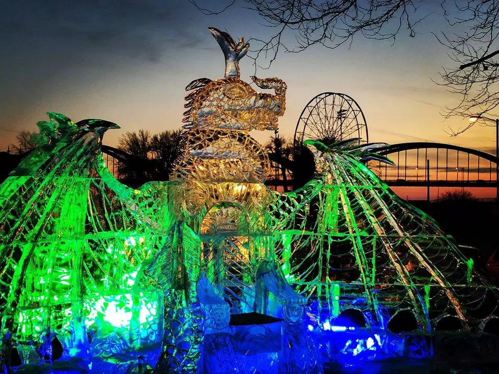 24,000 pounds of Ice Comes to Life With Icestravaganza
