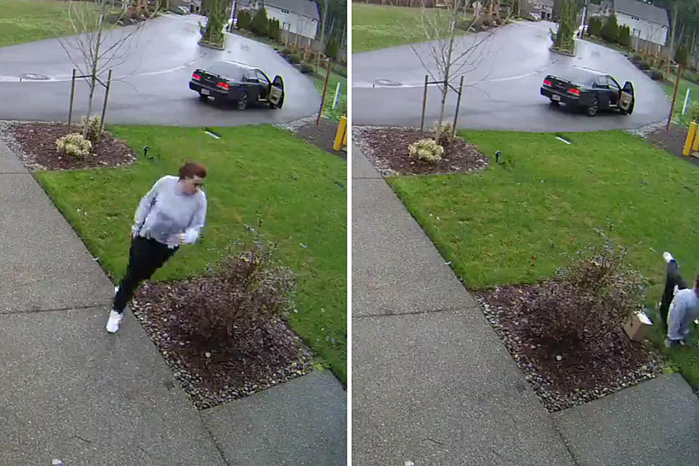 Porch Pirate Breaks Leg While Stealing Package