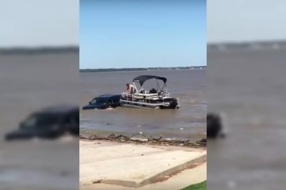 Failed Boat Launch Results in Sunken SUV
