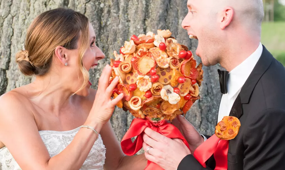 Now Brides Can Carry Pizza Bouquets Down the Aisle