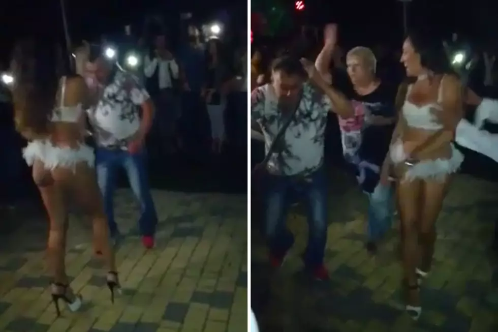 Man’s Sexy Dance Cut Short When His Wife Finds Him
