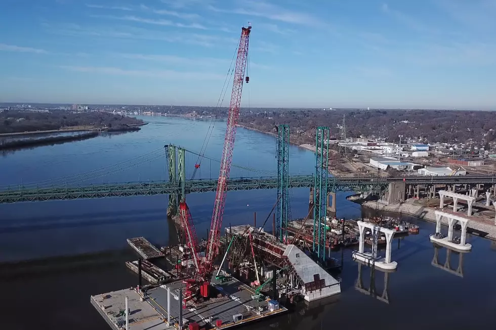 The New I-74 Bridge Has a Giant Crane Onsite to Help Place the Arches