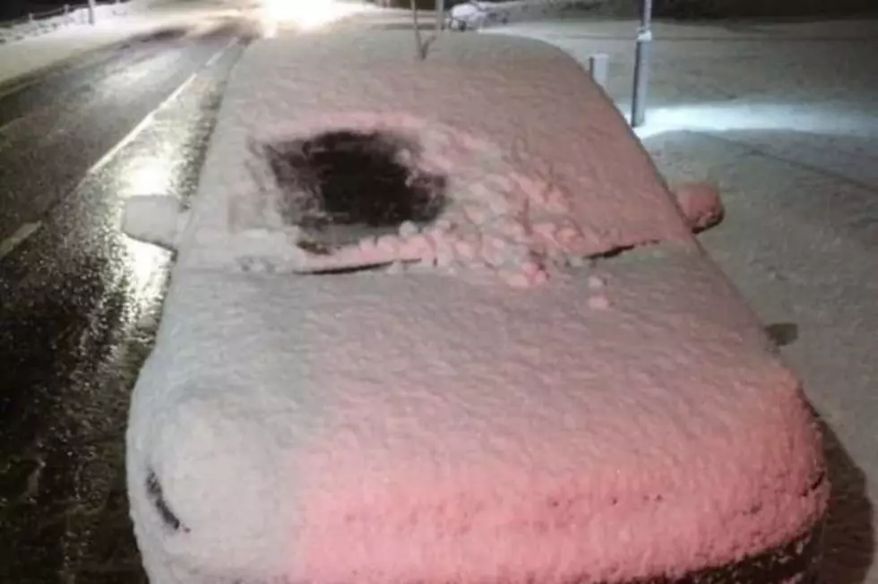 Man Ticketed for Only Clearing a Square of Snow Off His Windshield