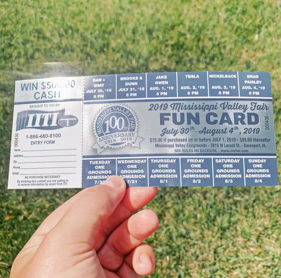 Win a Mississippi Valley Fair Fun Card