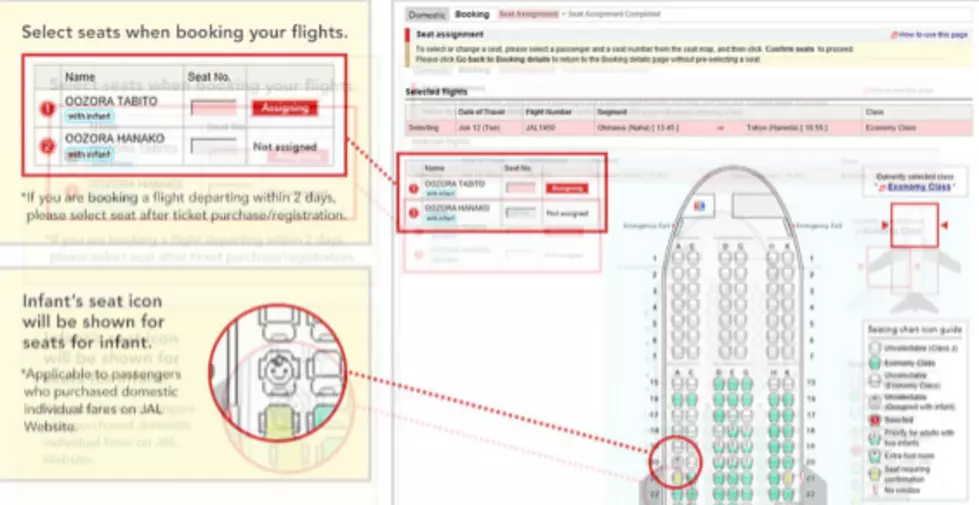 Airline’s Seat Chart Shows Where Babies Are Sitting, So You Can Avoid Them