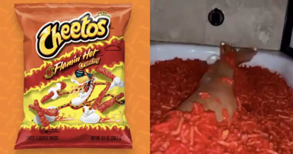 Woman Posts Video of Herself Taking a Bath in Hot Cheetos