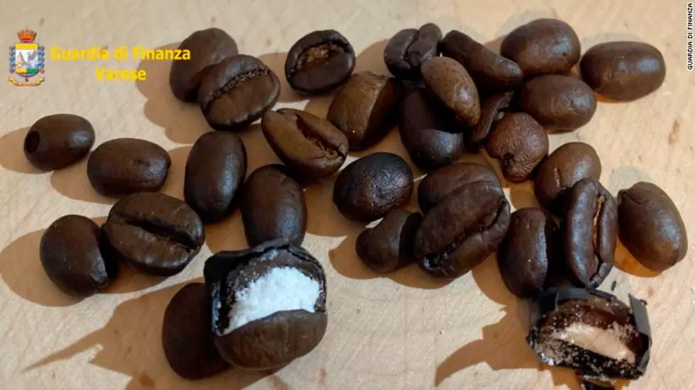 Police Find Shipment of Coffee Beans Individually Stuffed with Cocaine