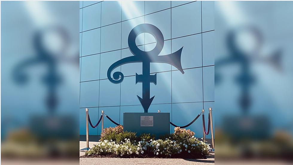 Statue of Prince&#8217;s Love Symbol Erected At Paisley Park