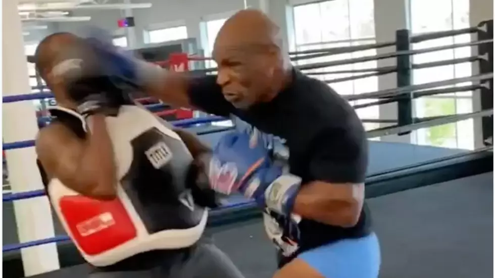 Mike Tyson’s Punch Nearly Takes Trainer’s Jaw Off