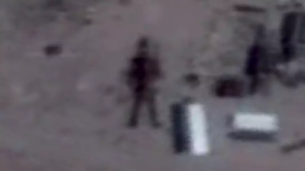 50 Foot Tall ‘Alien Robot’ That Could Be ‘Used in Combat’ Spotted in Area 51 Satellite Photo