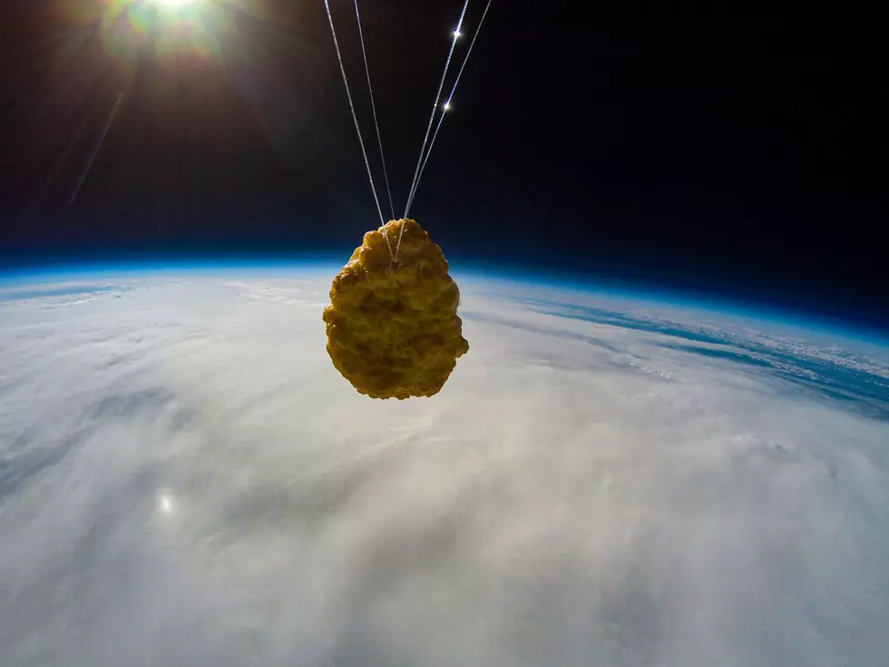 Supermarket Chain Sends Chicken Nugget To Space
