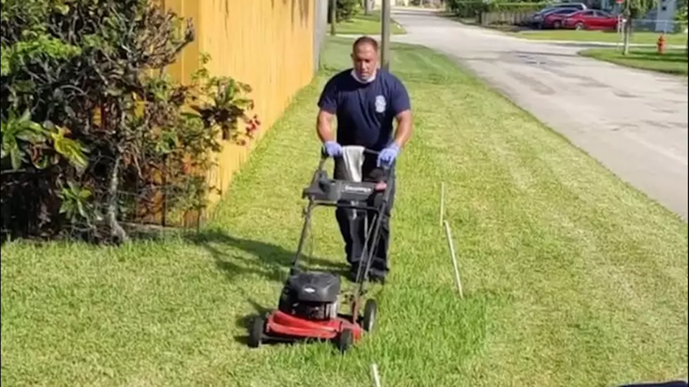 Firefighters Mow Veteran&#8217;s Lawn After Treating His Heat Exhaustion