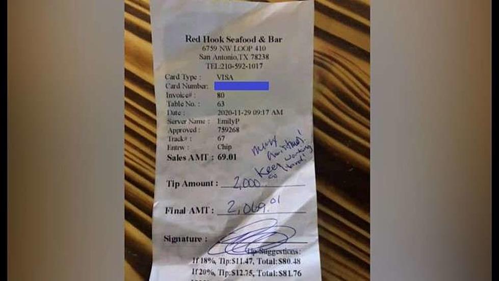 Server Gets $2k Tip, Won&#8217;t See 1 Cent Because Restaurant &#8220;Can&#8217;t Process a Tip That Big&#8221;