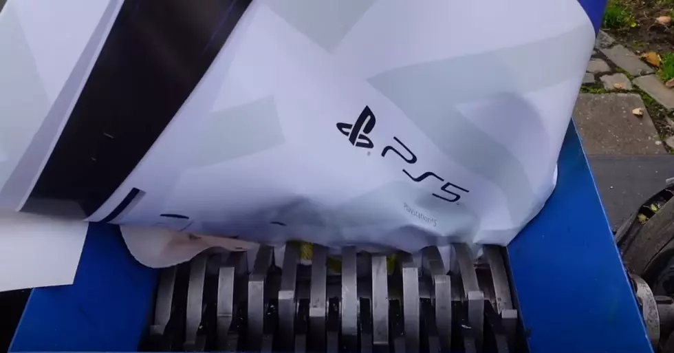 Guy Gets PS5 Just To Put It Through Industrial Shredder
