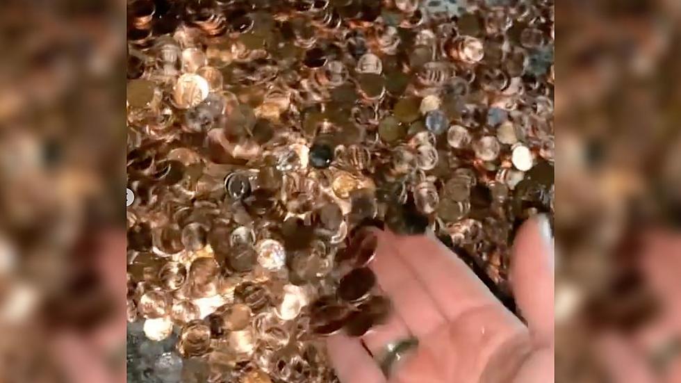 Man’s Last Paycheck Comes As 500lbs of Oil Soaked Pennies