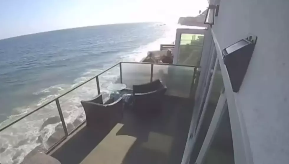 WATCH: Balcony Collapses, Causing People to Fall 15 Feet