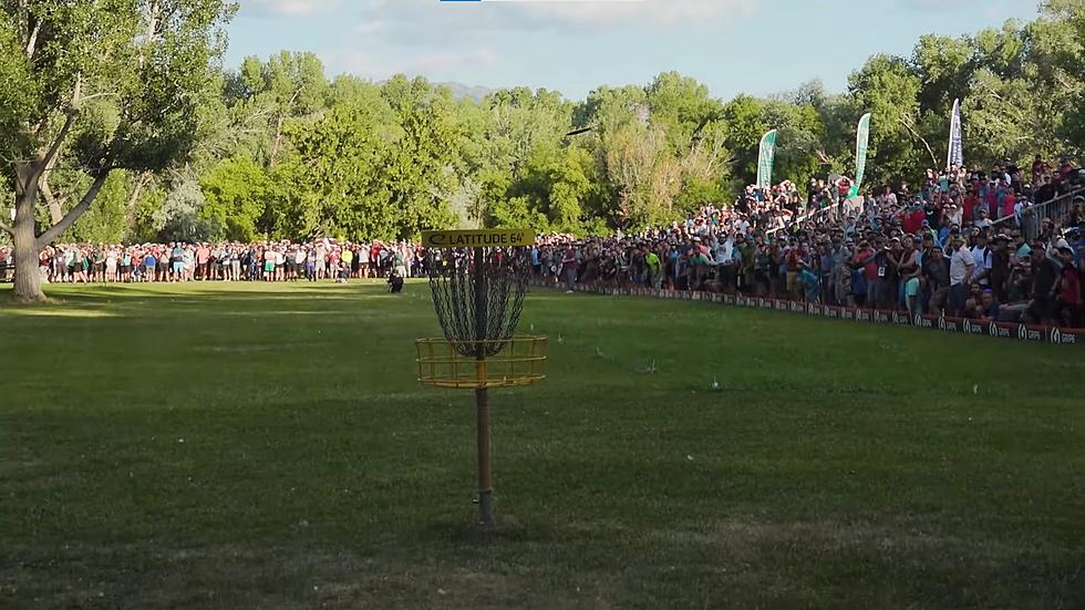 Incredible 247ft Disc Golf Shot Sinks In Basket at Disc Golf Worlds