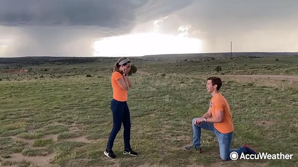 Meteorologist Couple Gets Engaged During &#8216;Our First Tornado&#8217;