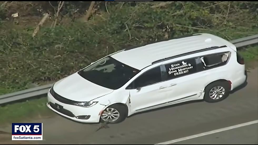 Stolen Mortuary Van Leads Police On Chase After Body Falls Out