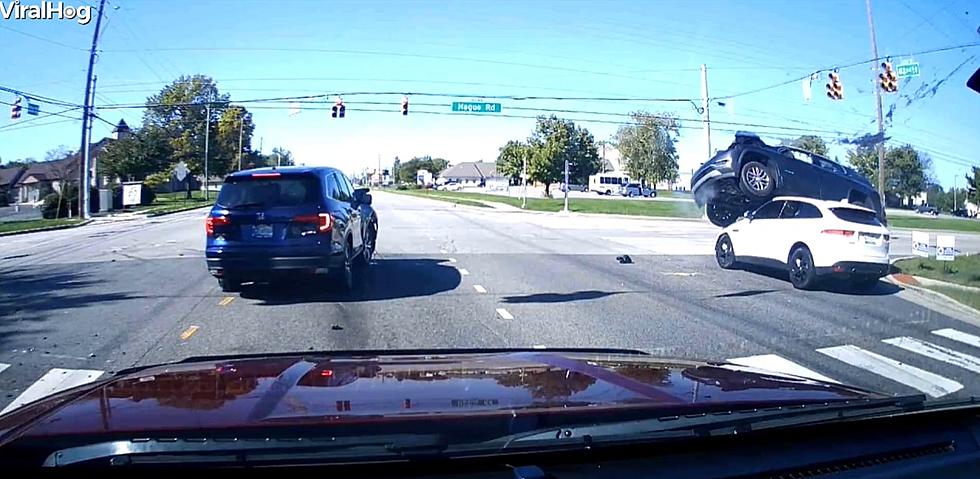 VIDEO: Good Samaritan Gracefully (Accidentally) Returns Vehicle to Crash Scene