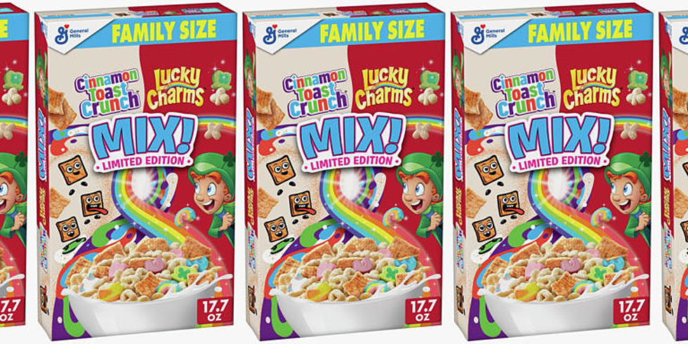 Cereal eaters Will LOVE this New Cereal Mashup: Lucky Charms Mixed With Cinnamon Toast Crunch