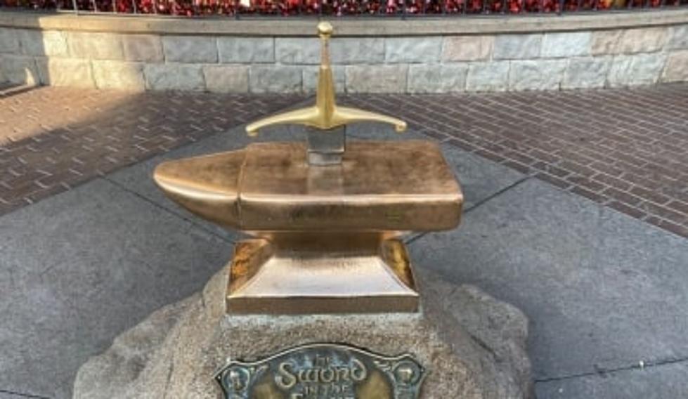 Disneyland Visitor Literally Pulls Excalibur From the Sword in the Stone