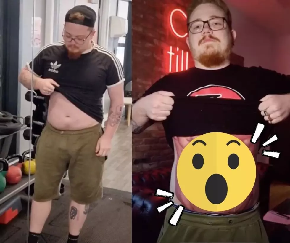Beer Bellied Man Tattoos A Six Pack To Appear Fit