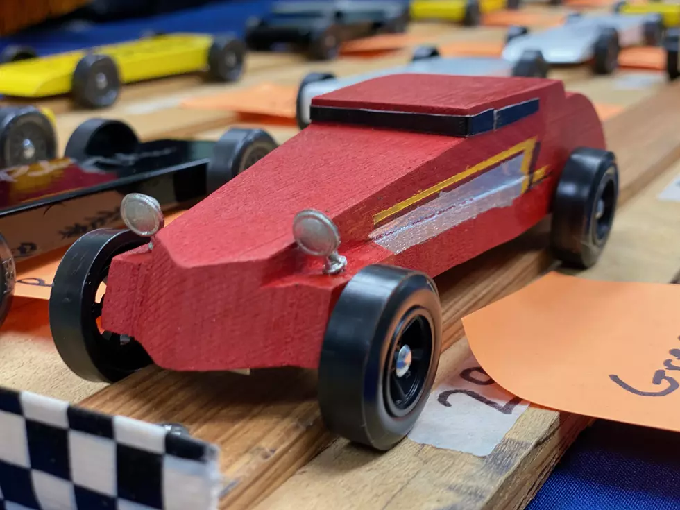 Morning Show Cars for the 2022 Celebrity Pinewood Derby