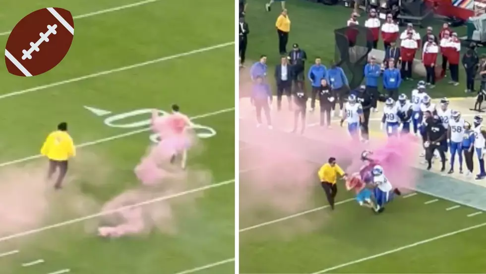 Monday Night Football Streaker Gets “Rammed” By Pro Linebacker During L.A. Game