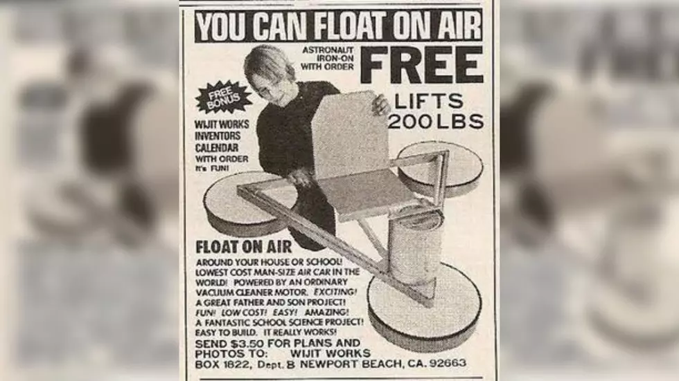 This Guy Actually Built The Vacuum Hovercraft From The Comic Book Ads