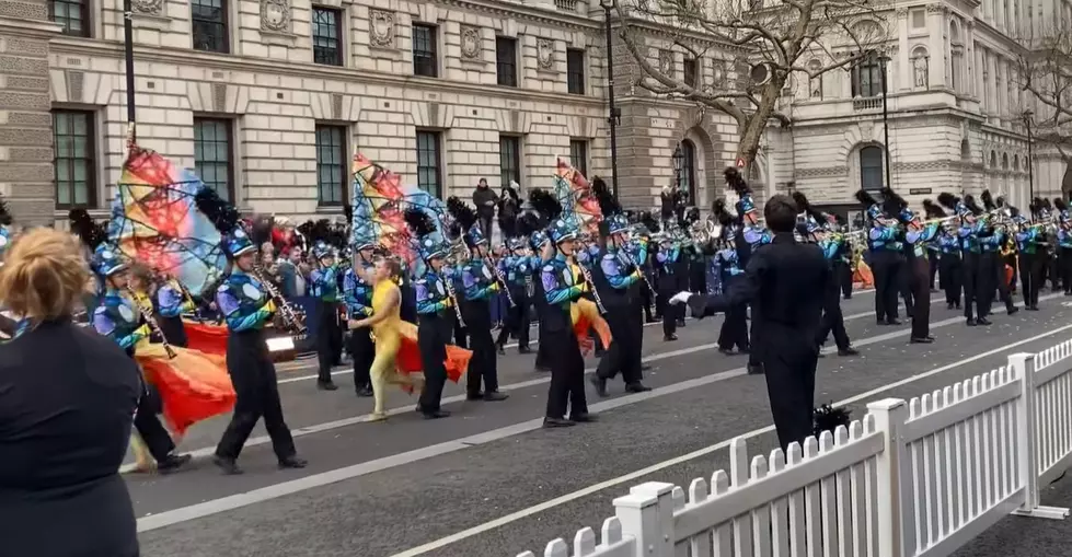 WATCH: Davenport Central Performs in London New Year’s Day Parade