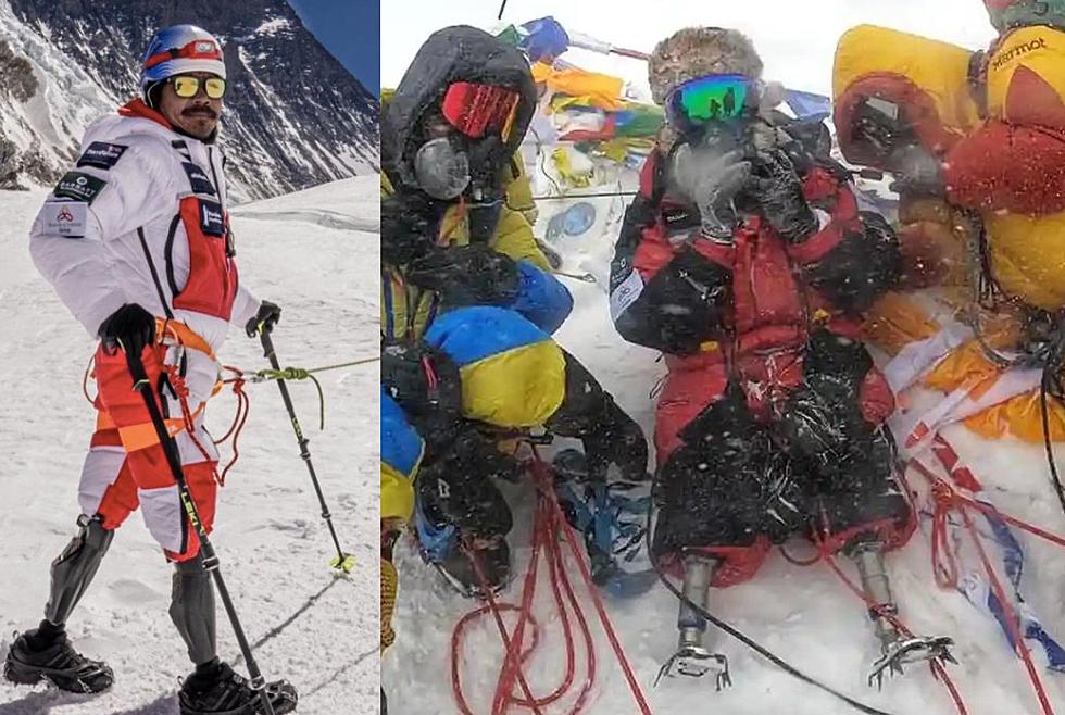 A Soldier Who Lost Both Legs Just Climbed Mount Everest