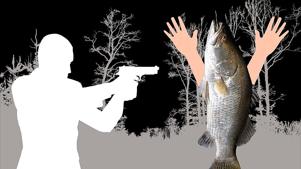 Kansas Officials Catch Someone Fishing With a 9mm Handgun