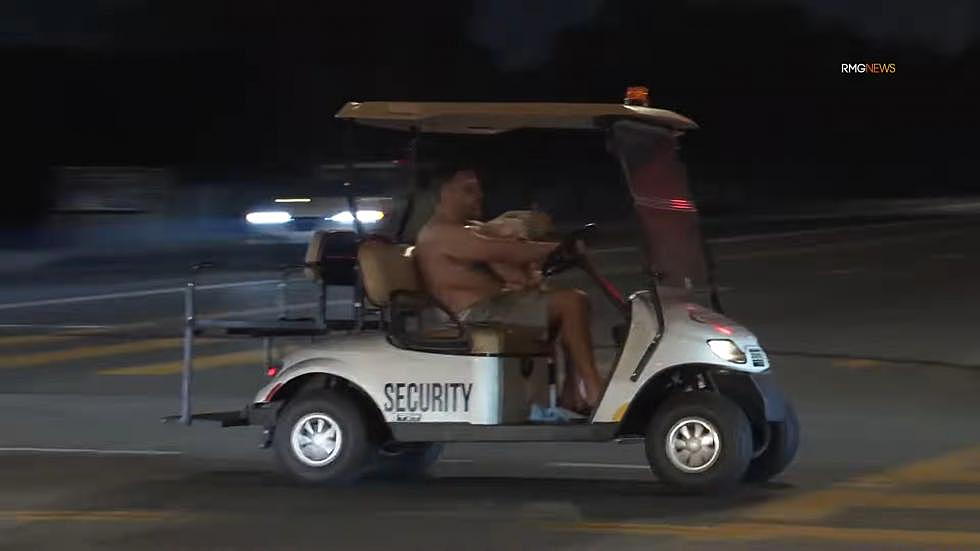 Shirtless California Man Leads Police In Low Speed Golf Cart Chase