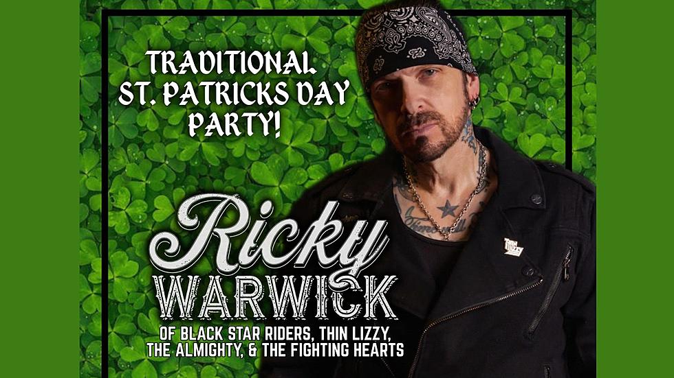 Ricky Warwick Playing Rockin’ Authentic St. Patrick’s Day Party in Moline