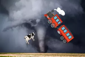 Big Nebraska Tornado Remarkably Derails Train