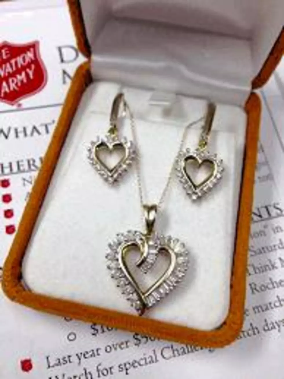 Diamond Pendant Donated To Salvation Army Is Up For Bids