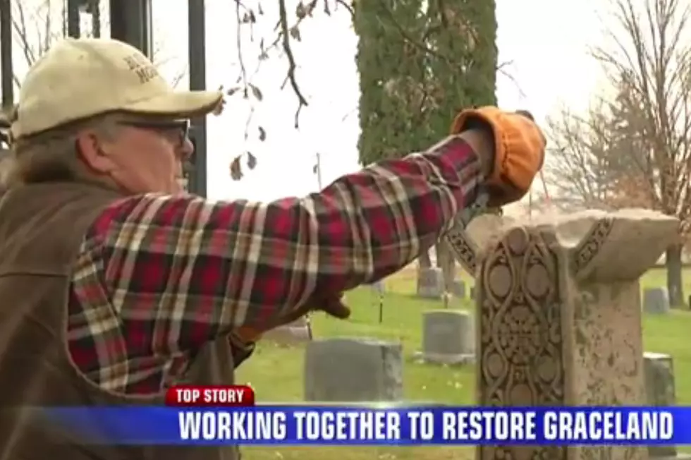 Good News &#8211; The Community Helps Rebuild Albert Lea Cemetary [Video]