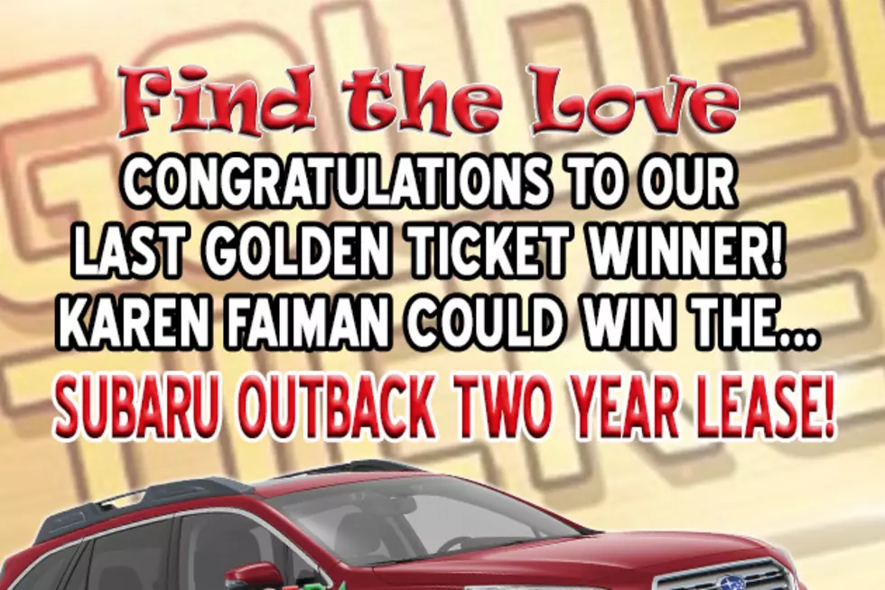 Find the Love to Find the Very Last Golden Ticket for the Subaru Giveaway!