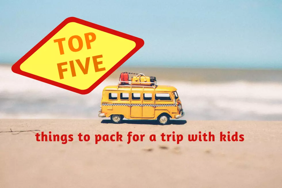 Top 5 things to pack for a trip with kids