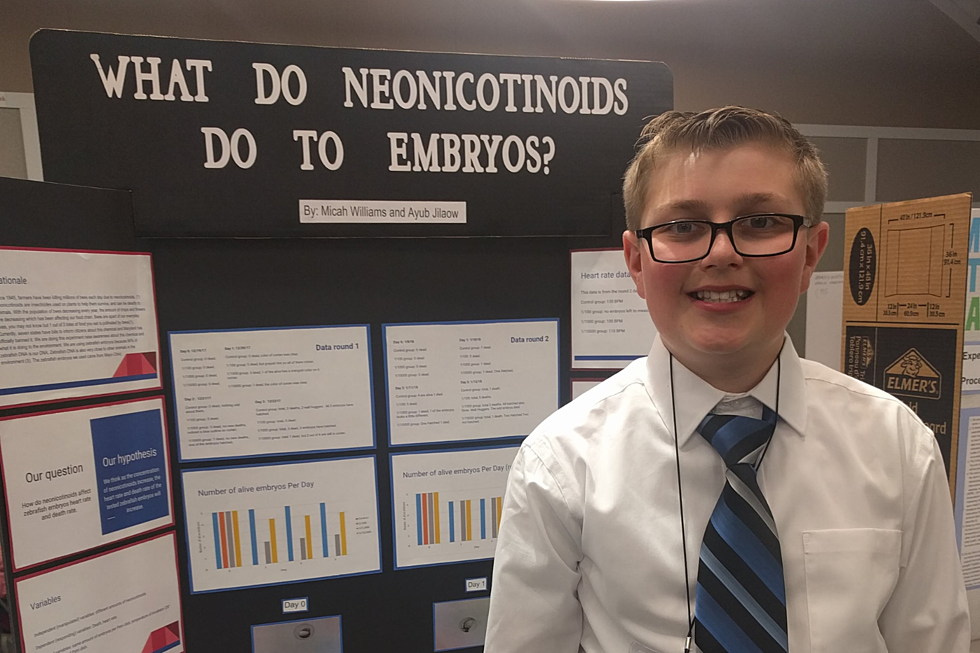 Rochester Public School Students At Regional Science Fair Say “Thanks” In A Special Way