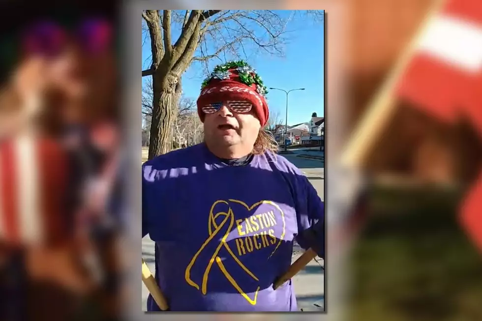 Rochester’s Flag-Waving 2nd Street Joe Has Special Message for Frontline Workers (VIDEO)