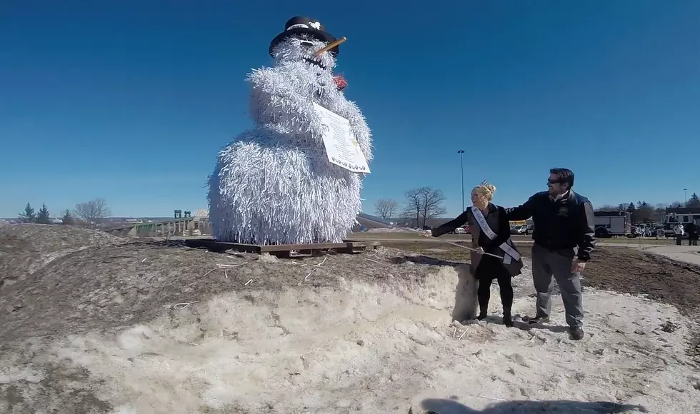 Small Town Hates Winter - Burns Snowmen for 50 Years In A Row
