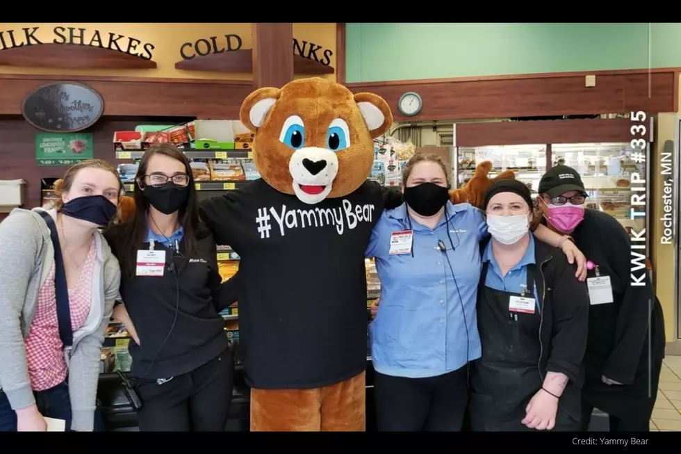 Mascot of Love Visits 187 Kwik Trip Stores in Minnesota in 6 Days (PHOTOS)