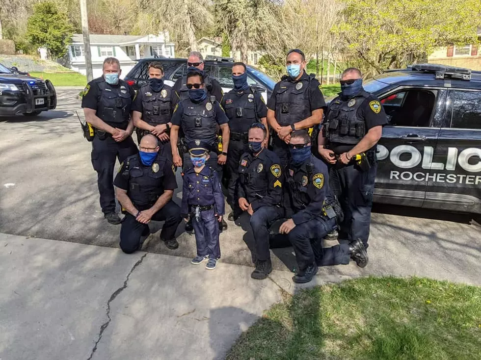 Ronan Turns Seven and the Rochester Police Make HIs Day Special