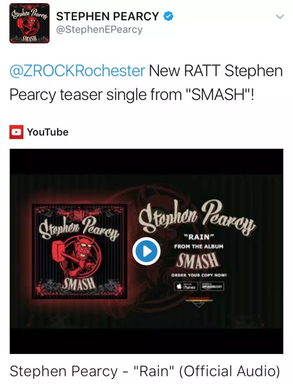 This Is What Happened When Stephen Pearcy Tweeted Us [LISTEN]